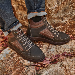 Buty męskie 4128 tuxon khaki combi