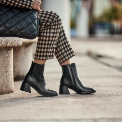 Buty damskie 1183 czarne lifestyle