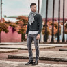 Męskie buty 4130 a brązowe lifestyle