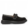 Damskie buty casual 6042 czarne bufo