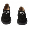Damskie buty casual 6042 czarne bufo