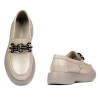 Damskie buty casual 6042 beżowe
