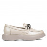 Damskie buty casual 6042 beżowe
