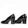 Buty eleganckie damskie 1268 lakierowane czarne