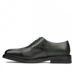 Eleganckie buty męskie 937 a zielony