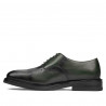 Eleganckie buty męskie 937 a zielony