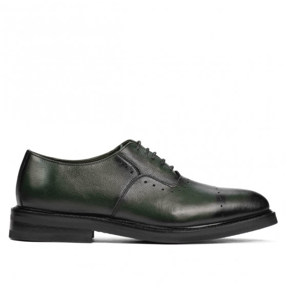 Eleganckie buty męskie 937 a zielony