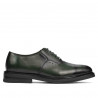 Eleganckie buty męskie 937 a zielony