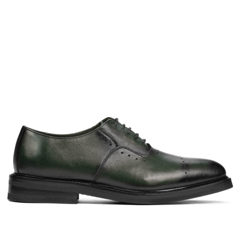 Eleganckie buty męskie 937 a zielony