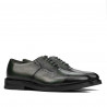Eleganckie buty męskie 937 a zielony