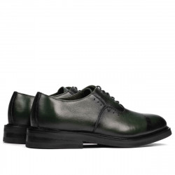 Eleganckie buty męskie 937 a zielony