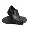Eleganckie buty męskie 937 a zielony