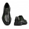 Eleganckie buty męskie 937 a zielony