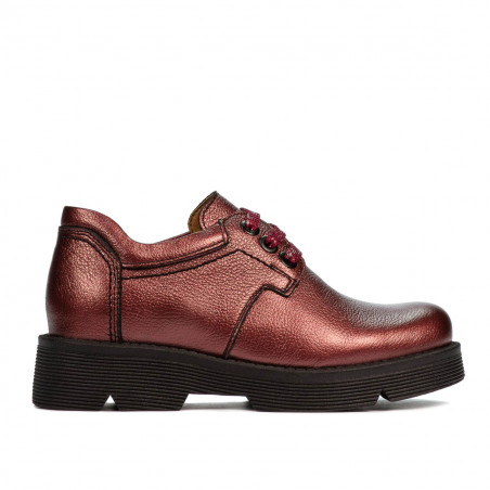 Dziecięce buty 2011 bordowe perłowe