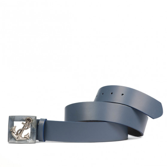 Pasek unisex 06ld niebieski