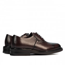 Eleganckie buty młodzieżowe 381 bordo