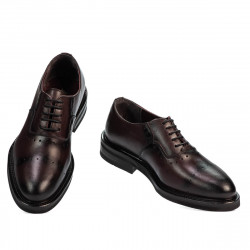 Eleganckie buty młodzieżowe 381 bordo
