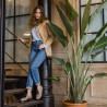Damskie buty casual 6040 cappuccino lifestyle