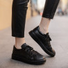 Casual/sportowe buty 6035 czarne kombinowane