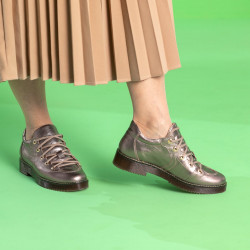 Damskie buty casual 6026 miedziane