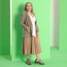 Damskie buty casual 6026 miedziane