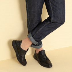 Buty casual/sportowe męskie 924 czarne lifestyle
