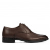 Eleganckie buty męskie 876 a kawa