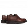 Eleganckie buty dla nastolatków 381 a koniak