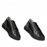 Buty casual/sport 6048 czarny łączony