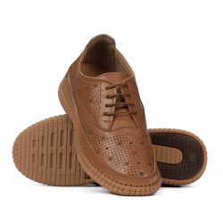 Damskie mokasyny 6045 camel