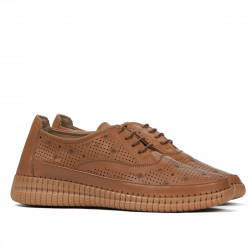 Damskie mokasyny 6045 camel