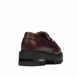 Damskie buty casualowe 6044 bordo