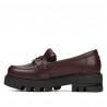Damskie buty casualowe 6044 bordo
