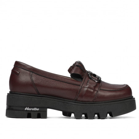 Damskie buty casualowe 6044 bordo