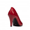Eleganckie damskie buty 1234 lakierowane czerwone
