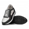 Buty sportowe męskie 833 indygo+białe