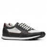 Buty sportowe męskie 833 indygo+białe