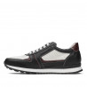 Buty sportowe męskie 833 indygo+białe
