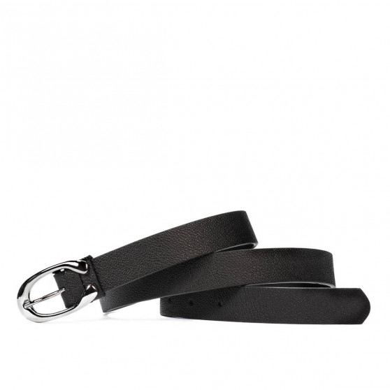 Curele damskie 14m biz czarny