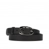 Curele damskie 14m biz czarny