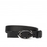 Curele damskie 14m biz czarny