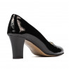 Eleganckie damskie buty 1209 lakierowana czarna