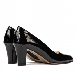 Eleganckie damskie buty 1209 lakierowana czarna