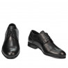 Eleganckie buty męskie 940 czarne