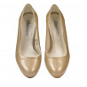 Eleganckie damskie buty 1209 lakier beżowy02