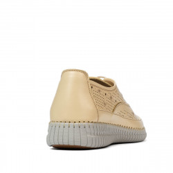 Damskie mokasyny 6045 cytrynowe