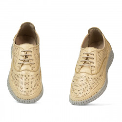 Damskie mokasyny 6045 cytrynowe