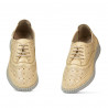 Damskie mokasyny 6045 cytrynowe