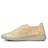 Damskie mokasyny 6045 cytrynowe