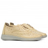 Damskie mokasyny 6045 cytrynowe